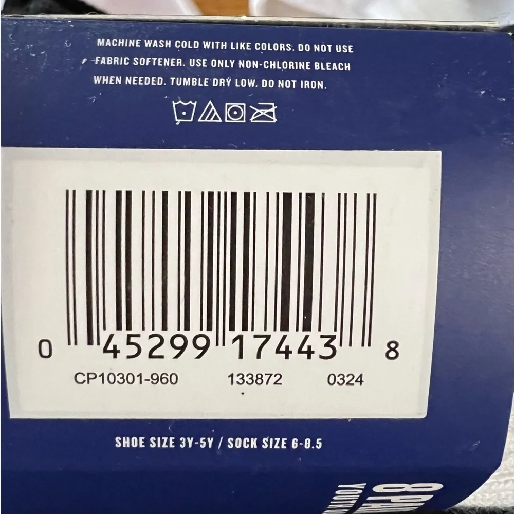 Champion White and Black Kid’s 8 Pairs Socks - NWT